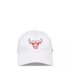Chicago Bulls NBA Noise '47 Clean Up Adjustable Cap White view