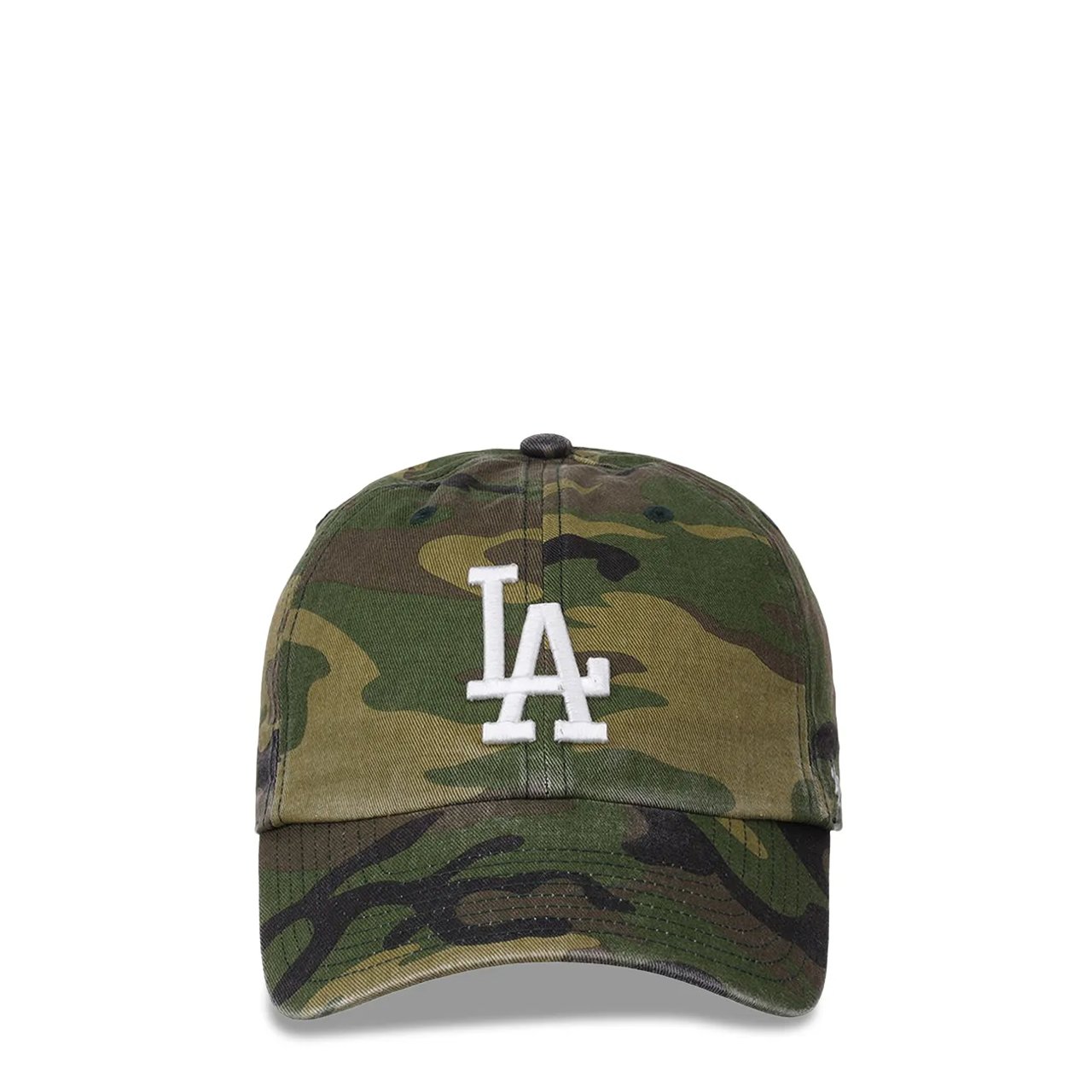 MLB Los Angeles Dodgers Camo TC Clean Up Adjustable Cap