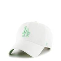 Los Angeles Dodgers MLB Adjustable Clean Up Cap WHITE/HEMLOCK view