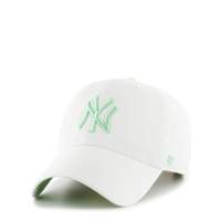 New York Yankees MLB Adjustable Clean Up Cap WHITE/HEMLOCK view