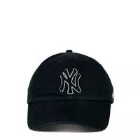 New York Yankees MLB Clean Up Adjustable Cap Black/White view