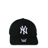 New York Yankees MLB 39THIRTY Fitted Cap BLACK/WHITE view