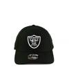 Las Vegas Raiders NFL League 9Forty Cap Black view