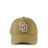 San Diego Padres MLB MVP Adjustable Cap Khaki/White view