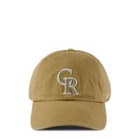 Colorodo Rockies MLB Adjustable Cap Khaki/White view