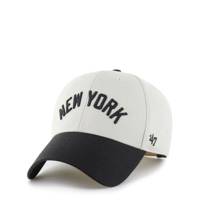 New York Yankees MLB MVP Script Snapback Cap Bone/Black view