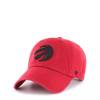 Toronto Raptors NBA Clean-Up Adjustable Cap Red view