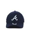 Atlanta Braves MLB Team Classic 39THIRTY Stretch Fitted Cap NAVY view