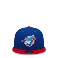 Toronto Blue Jays MLB Basic 9FIFTY Snapback Cap Blue/Red/Grey view