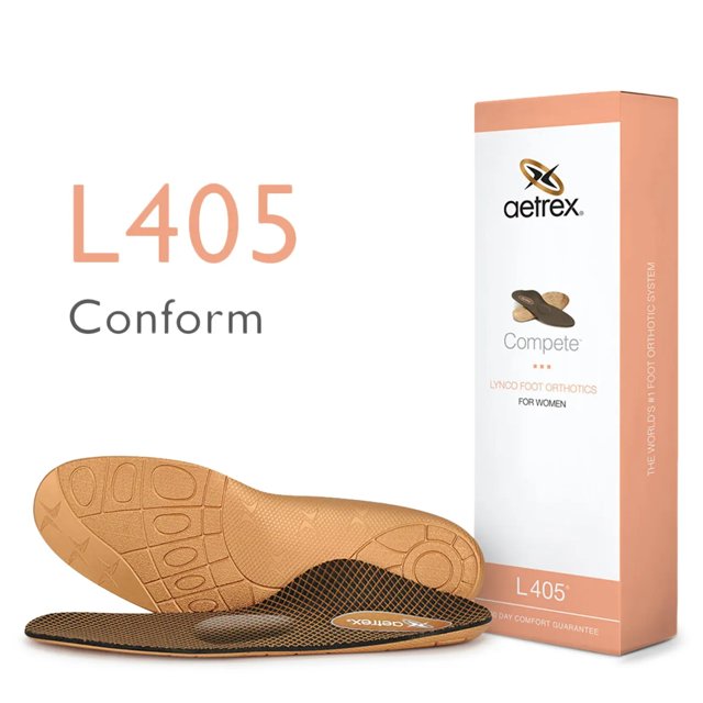 Women's L405 Compete Orthotics With Metatarsal Support