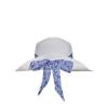 Classic Flip Up Floppy Hat WHITE view