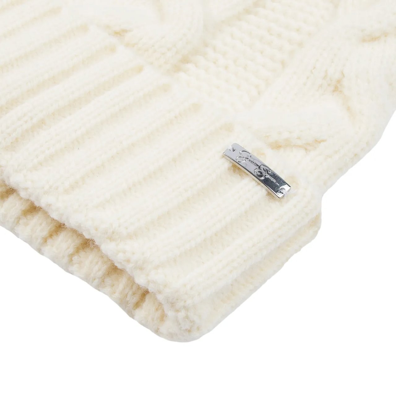 Women's Cable Beanie and Glove Set