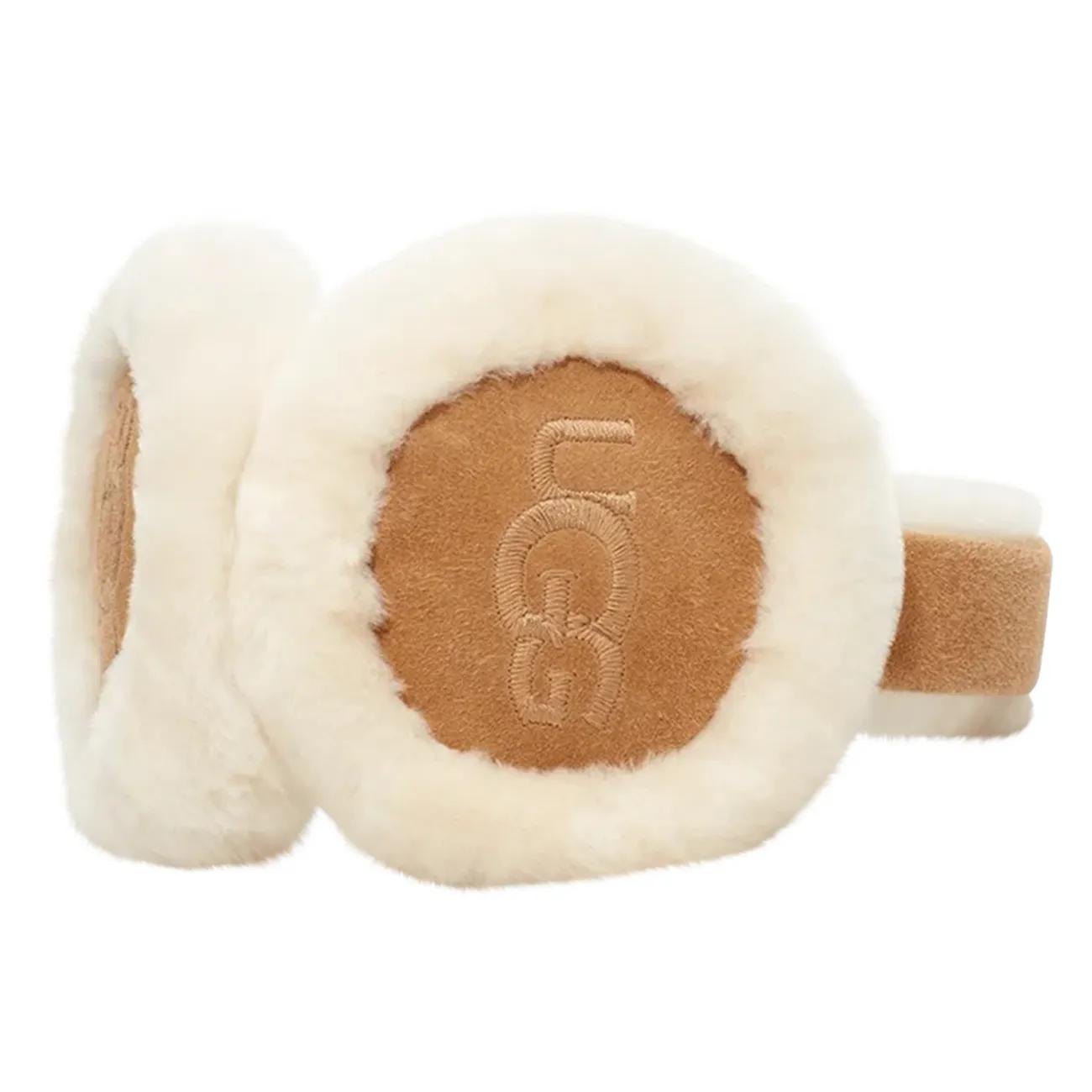 Earmuff Sheepskin イヤーマフ UGG Embroidery