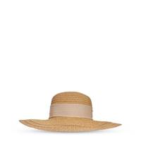 Lace Edge Floppy Hat HEATHER TAN view