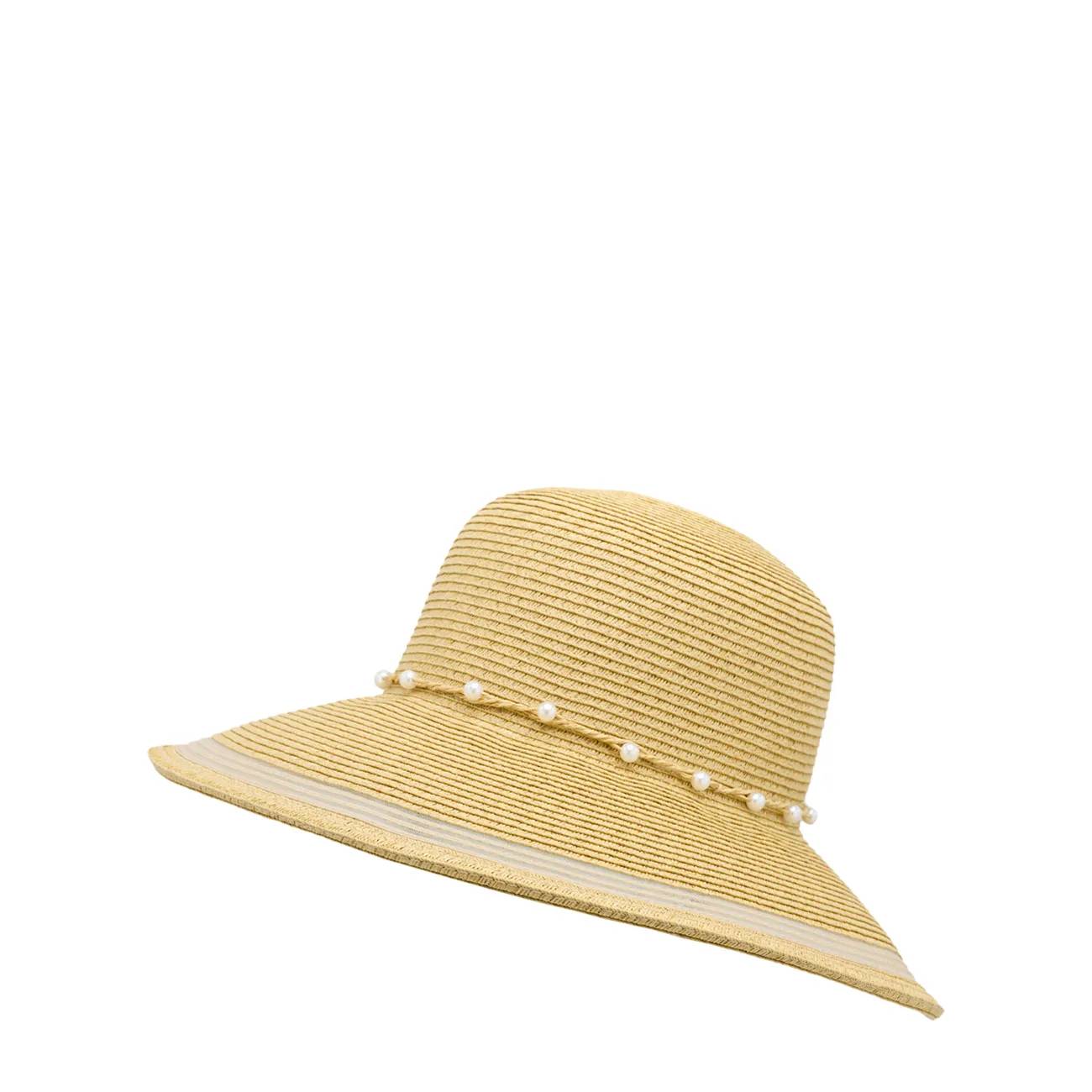 Nine West Women's Pearl Floppy Hat