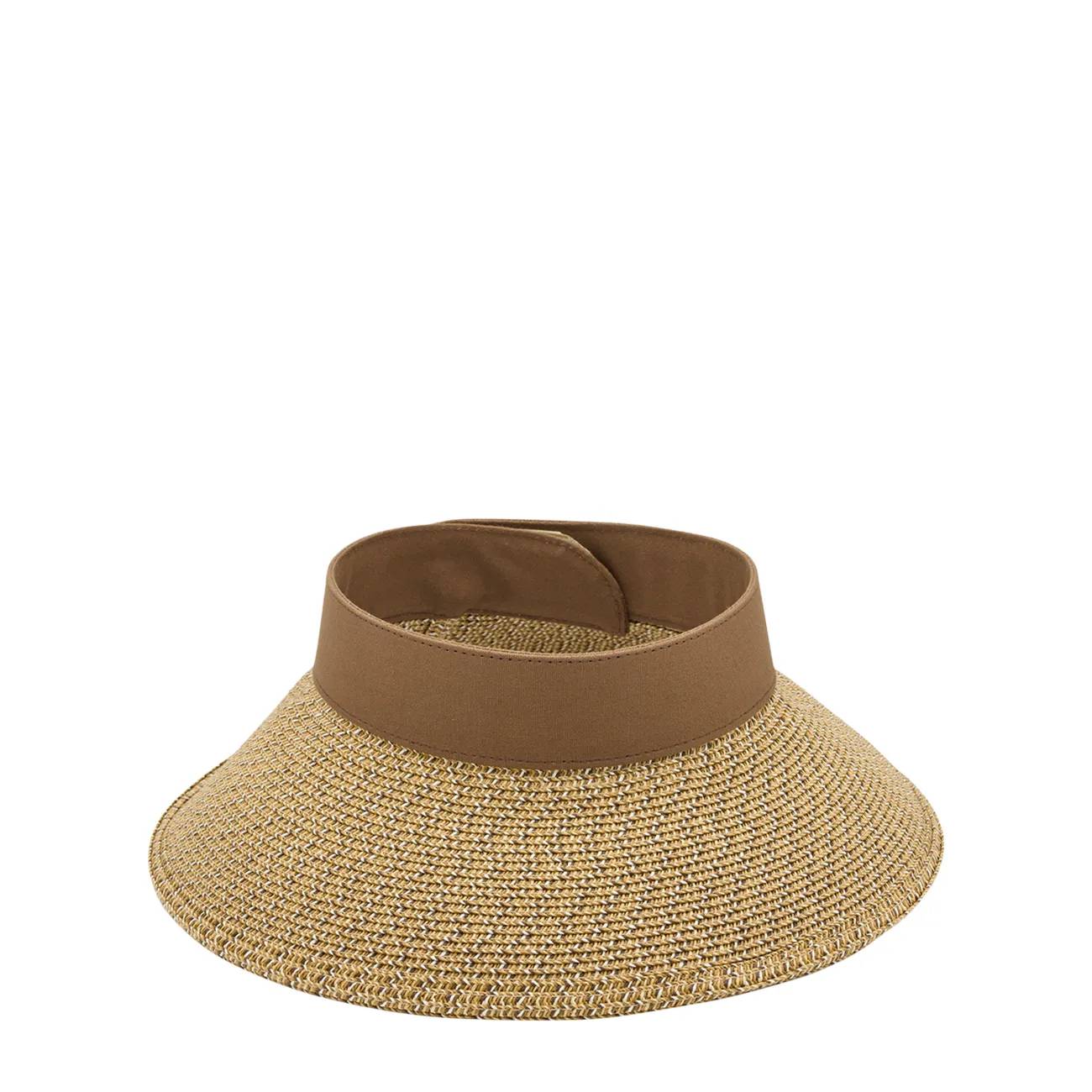 Nine West Women's Straw Roll Up Visor