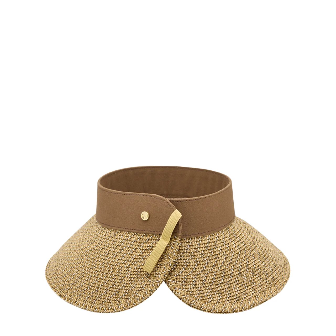 Women's Straw Roll Up Visor