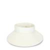 Straw Roll Up Visor IVORY view