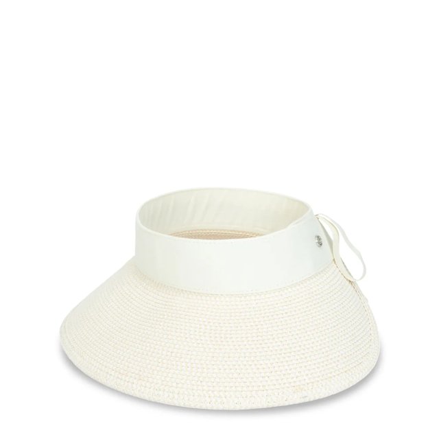 Straw Roll Up Visor