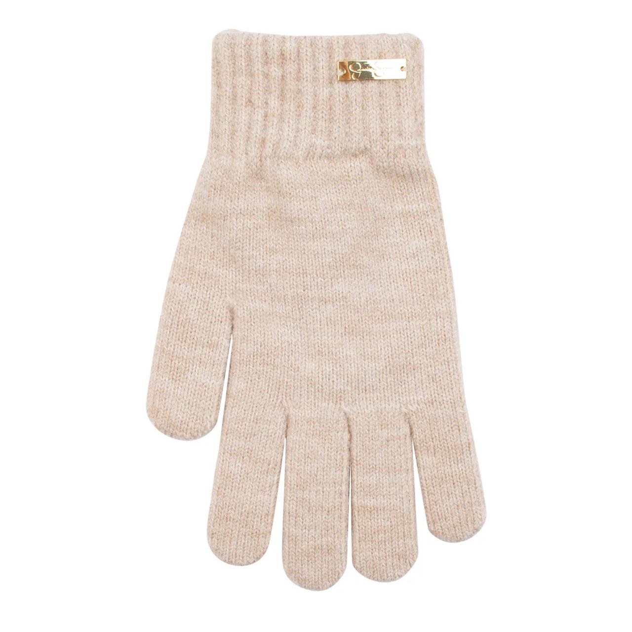 Women's Cable Beanie and Glove Set