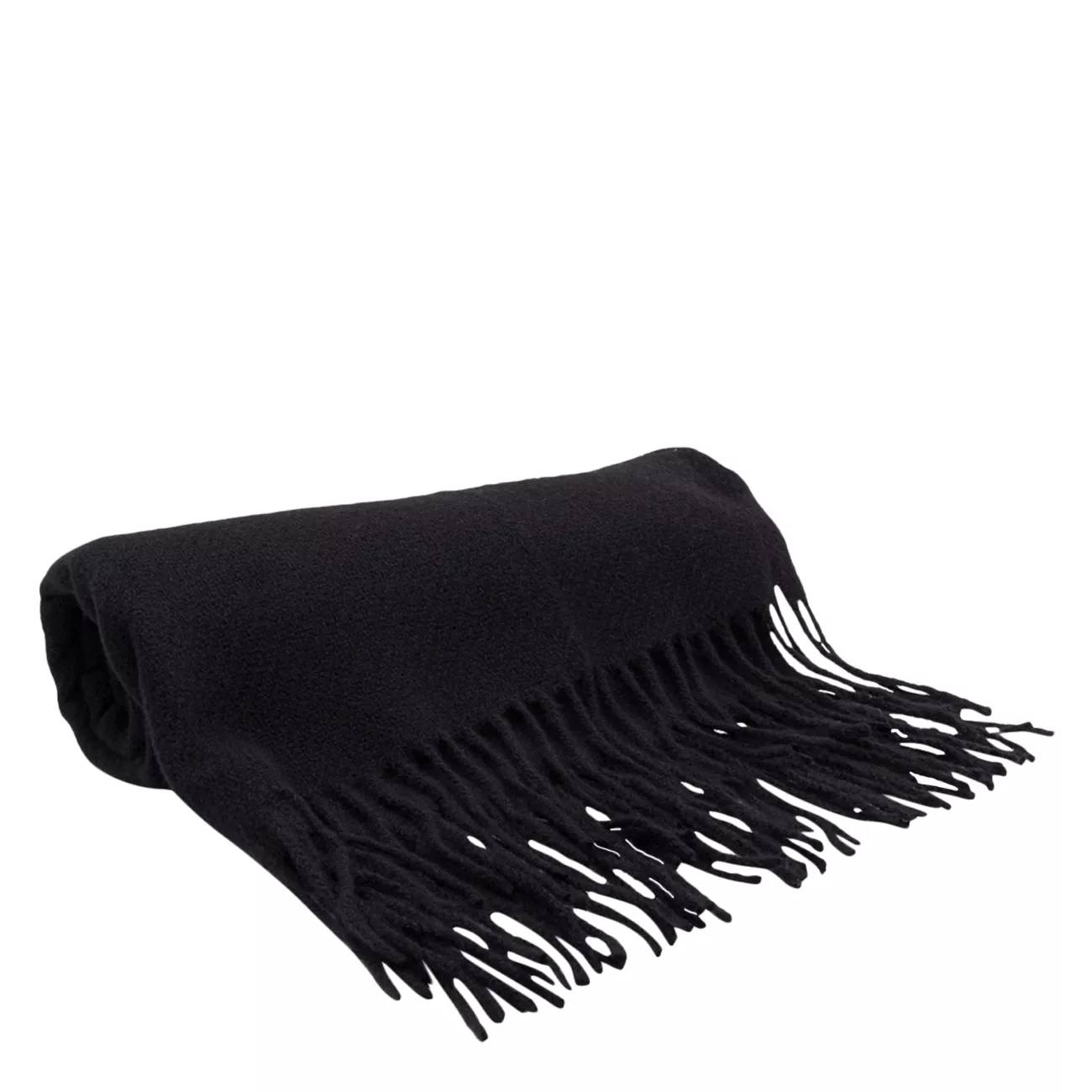 Kelly & Katie Kids' Solid Fringe Winter Scarf