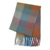 Women's Checked Scarf BLUE/MULTI view