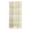 Women's Square Plaid Scarf Natural Beige/Multicolor view