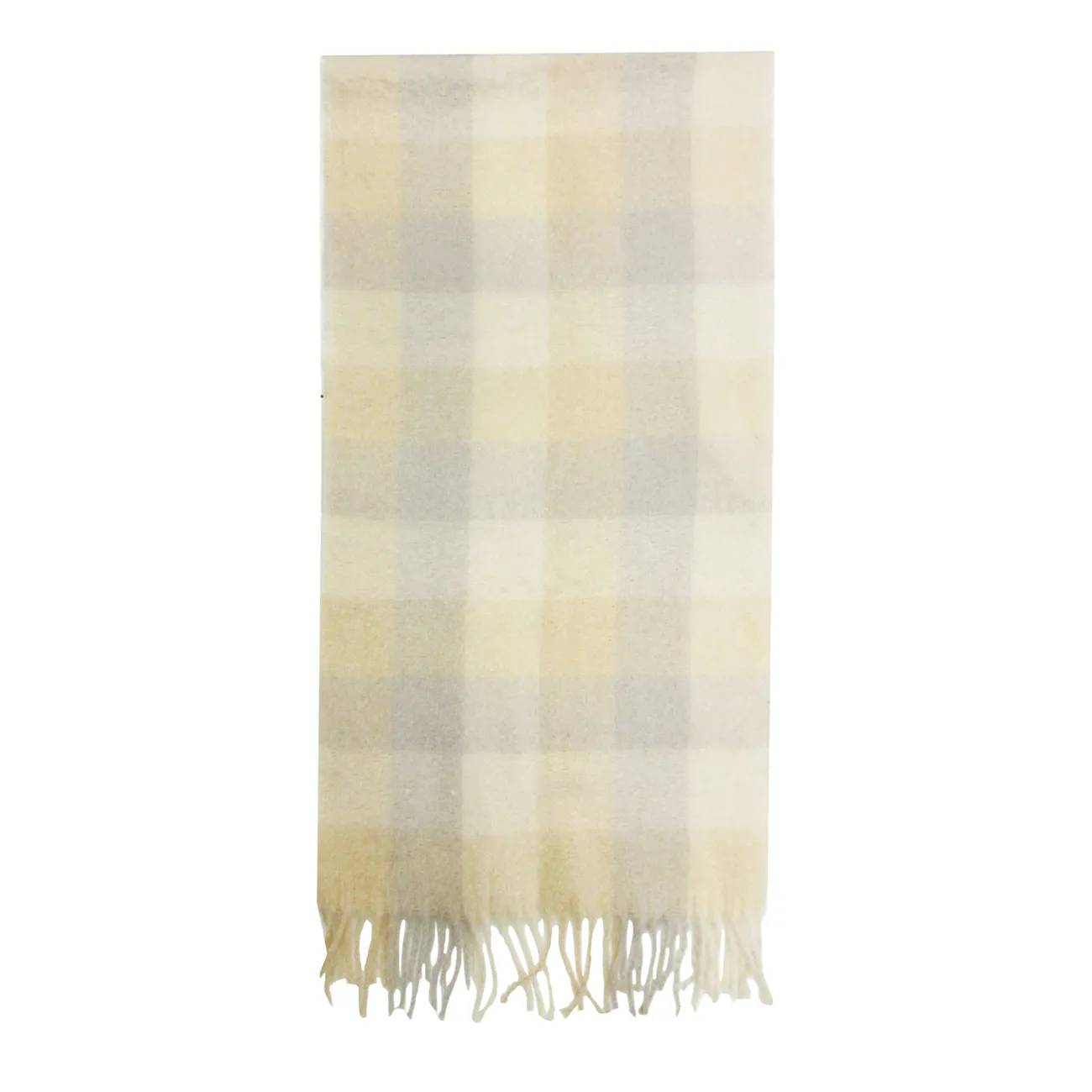 Women's Square Plaid Scarf