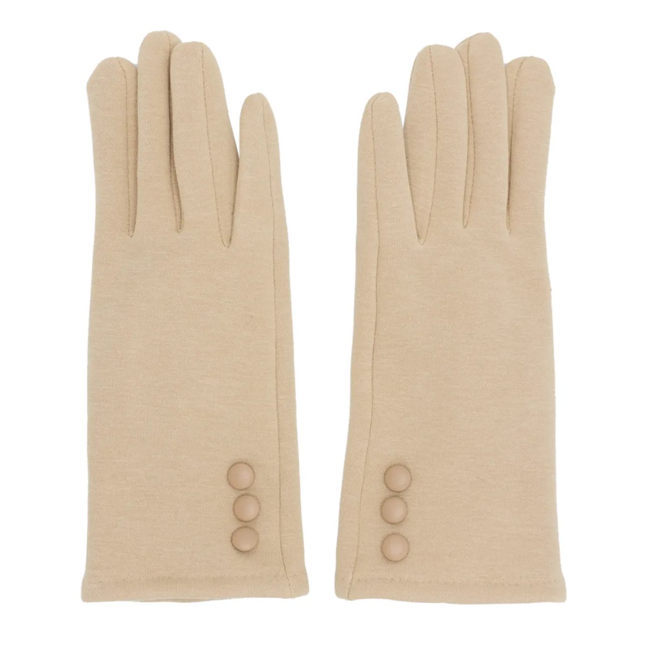Women's Button Detailed Glove