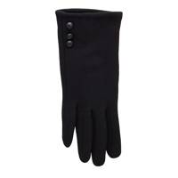 Women's 4-Way Stretch Jersey Gloves BLACK view