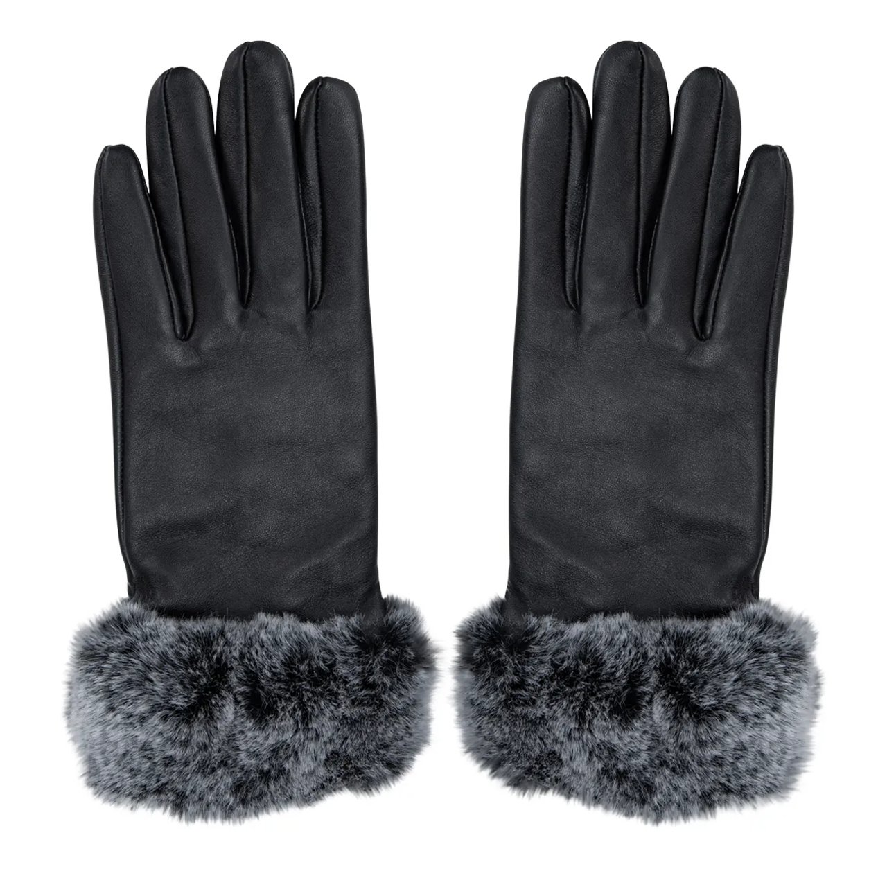 Faux Fur Cuff Gloves