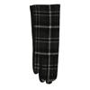 Women's Plaid Glove BLACK MIX view