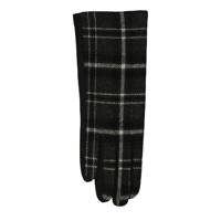 Women's Plaid Glove BLACK MIX view