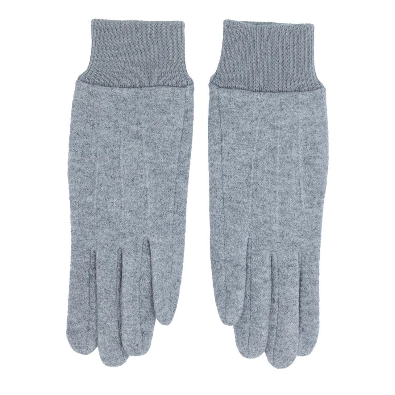 Women's Mixed Yarn Jersey Knit Glove