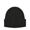 Men's Cuffed Ribbed Beanie BLACK view