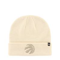 Men's Raptors Cuff Beanie Beige view