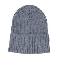 Men's Cuffed Ribbed Beanie GREY view