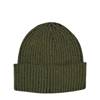 Men's Cuffed Ribbed Beanie OLIVE view