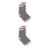 Men's 2-Pack Boot Socks GREY view