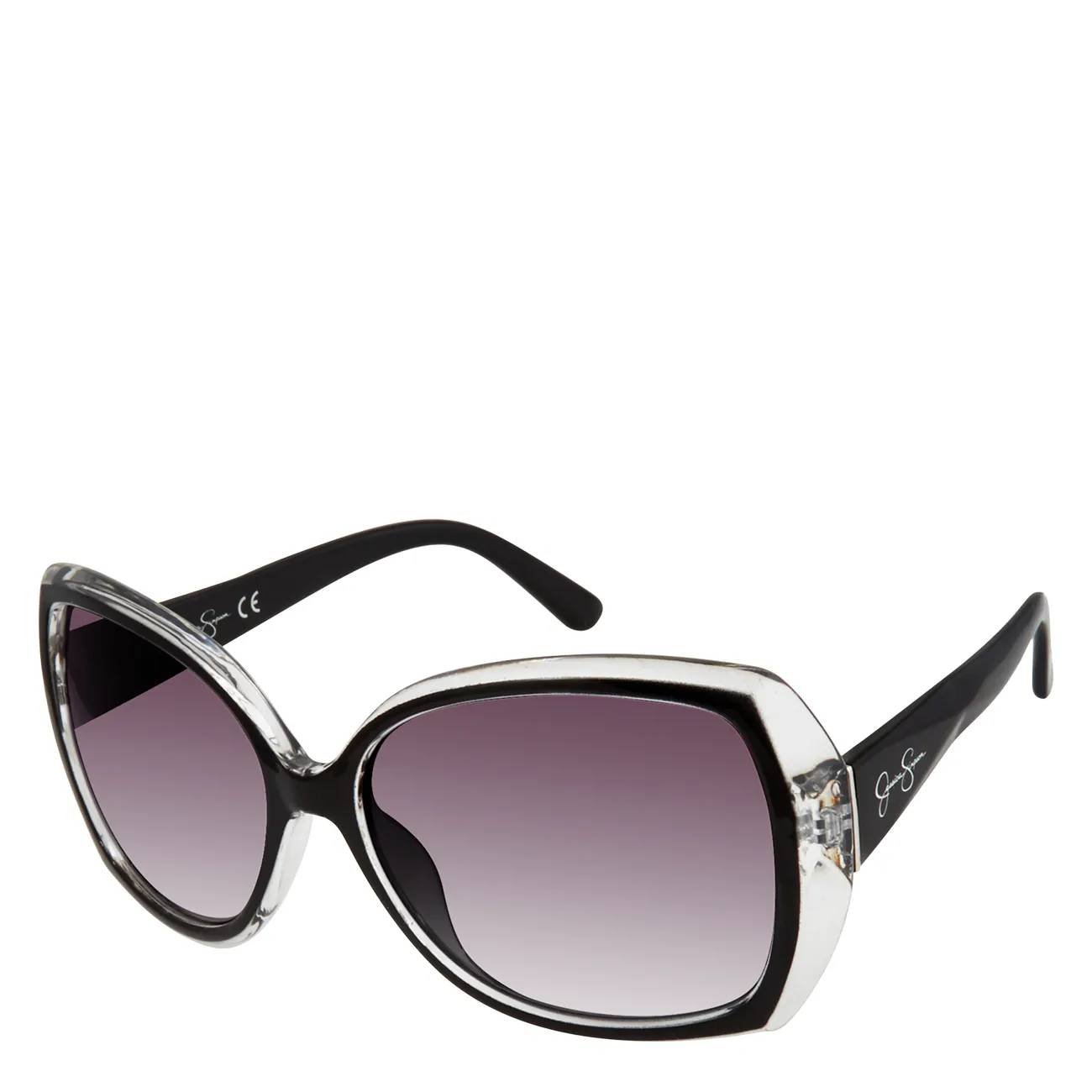 Jessica Simpson Women's Os Cut Xtl Geo Glam Pls Sunglasses
