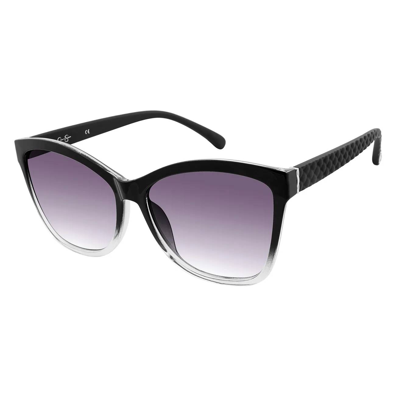 Jessica Simpson Women's Rectangular Cat Sunglasses