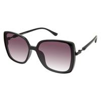 Women's Oversized Square Sunglasses BLACK view