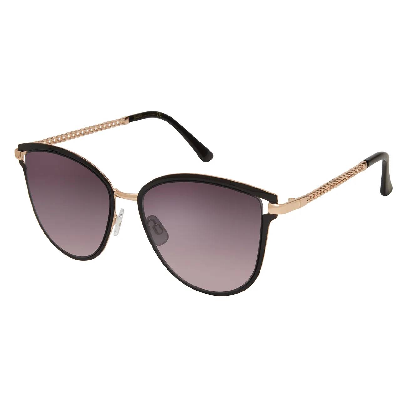Nanette Lepore Women's Oval Metal Sunglasses