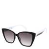 Women's Oversized Cat Eye Sunglasses BLACK view