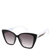 Women's Oversized Cat Eye Sunglasses BLACK view