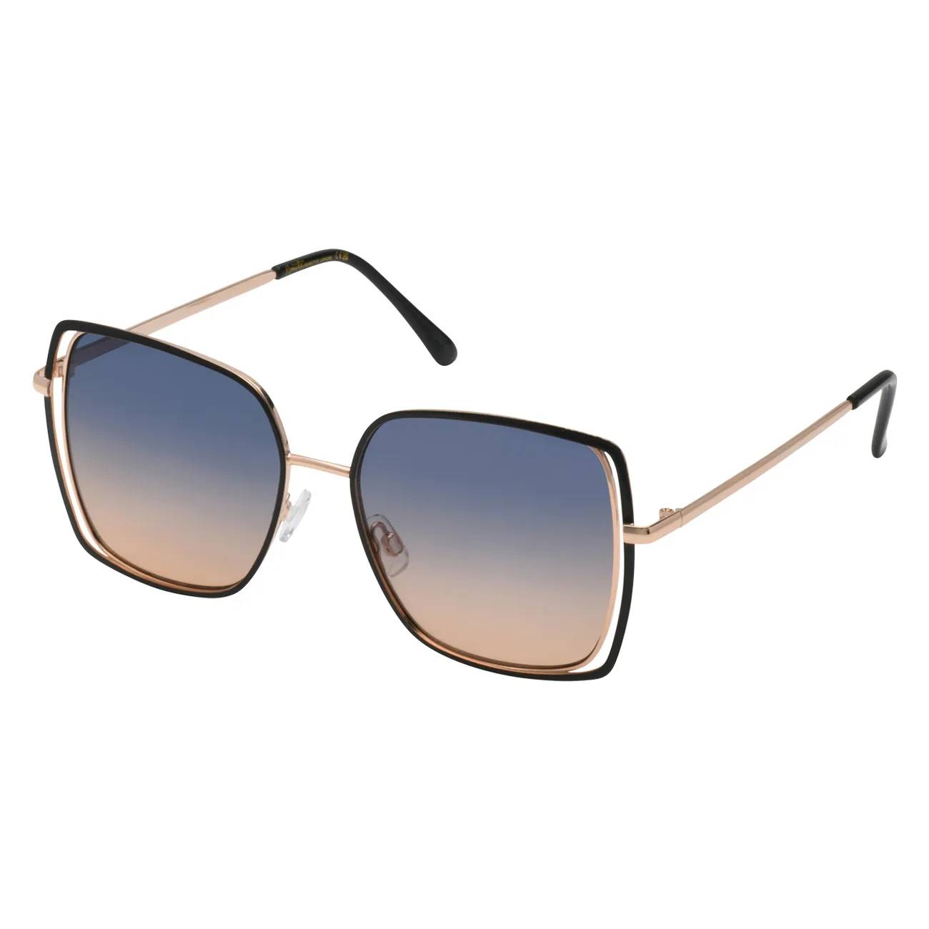 Nanette Lepore Women's Square Enml Vent Sunglasses