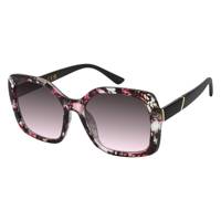 Women's Square Floral Sunglasses OX-BLACK view