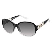 Women's Delsea Square Vintage Sunglasses BLACK view