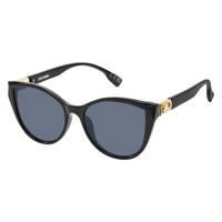 Women's Dayna Cat-eye Sunglasses BLACK/GOLD view