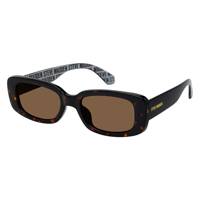 Women's Aquaria Rectangle Sunglasses TORTOISE SM PRINT/BROWN view